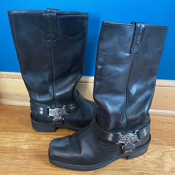 Harley Davidson Womens Boots With Eagle 